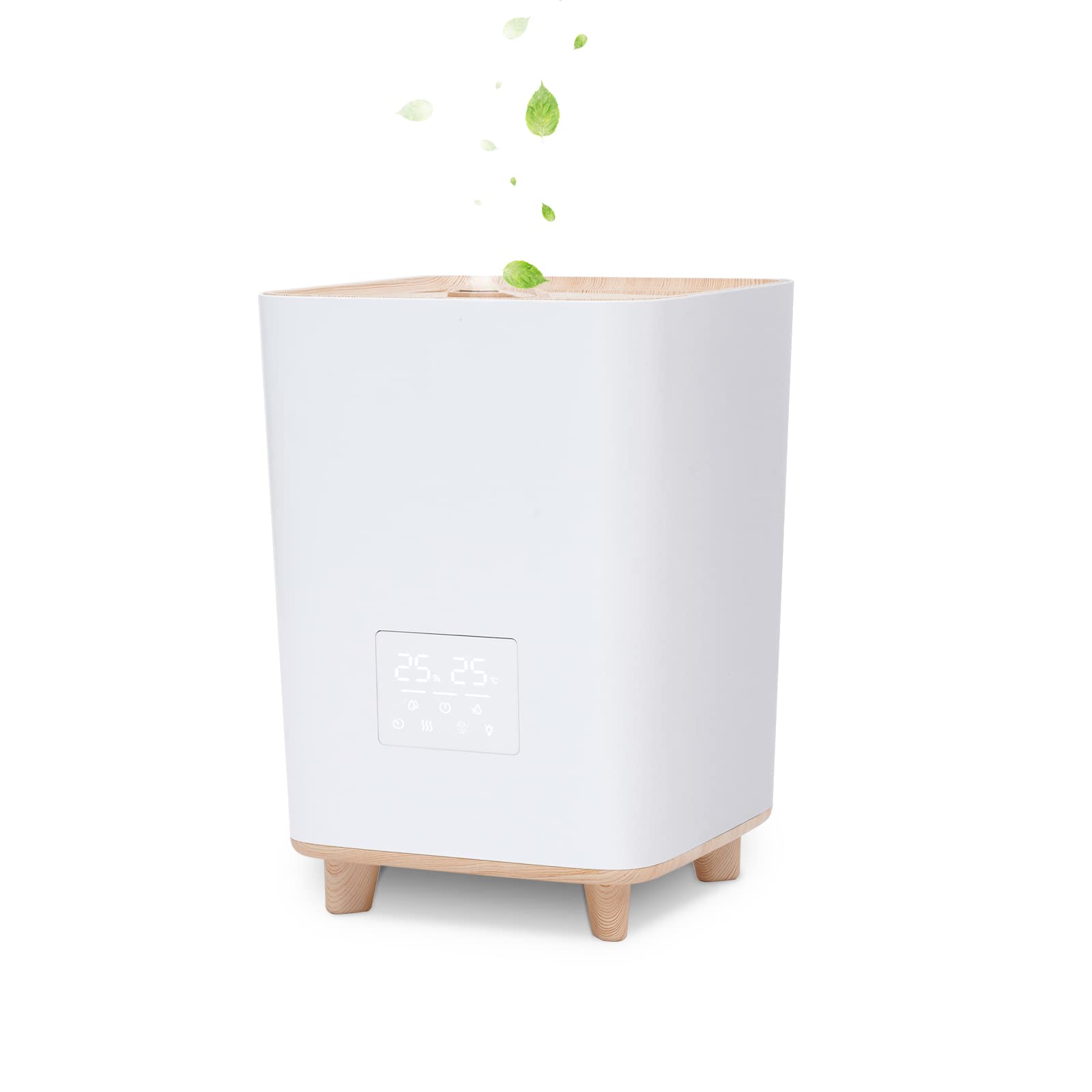 Amazon | 【アスカストア 】加湿器 ハイブリッド加湿器 アロマ対応 超